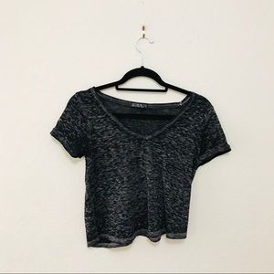 Cotton on basic grey tee